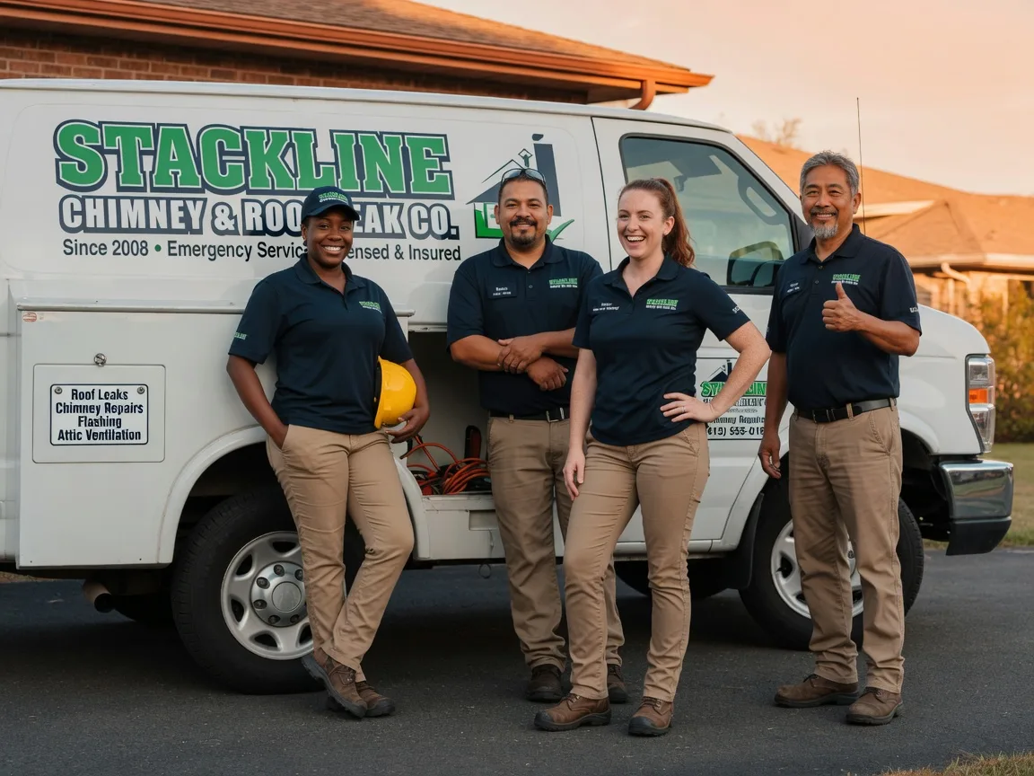 Chimney flashing repair company in Athens, GA